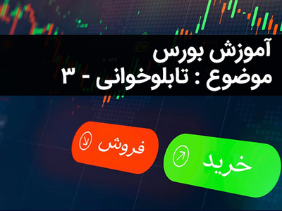 آموزش رایگان بورس - قسمت سوم - تابلوخوانی