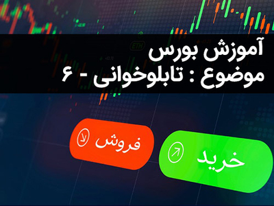 آموزش رایگان بورس - قسمت ششم - تابلوخوانی
