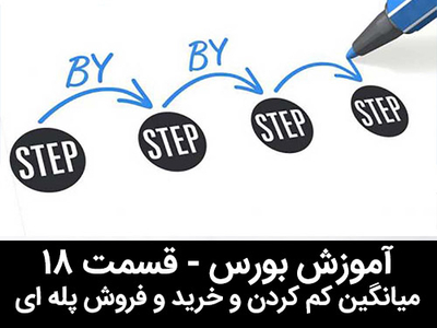 آموزش رایگان بورس - قسمت هجدهم - میانگین کم کردن و خرید و فروش پله ای