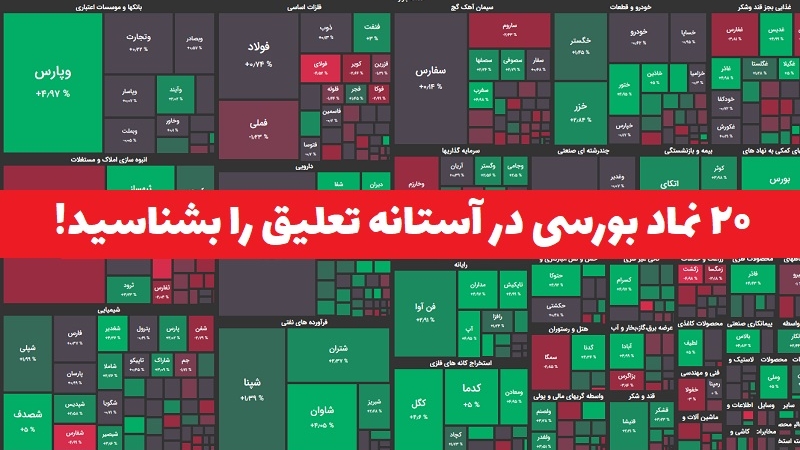 قابل توجه سهام داران، مراقب تعلیق این نمادها باشید!