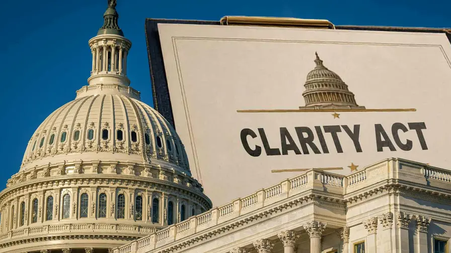 شکست طرح CLARITY در سنا و مسیر جدید نظارت رمزارزها