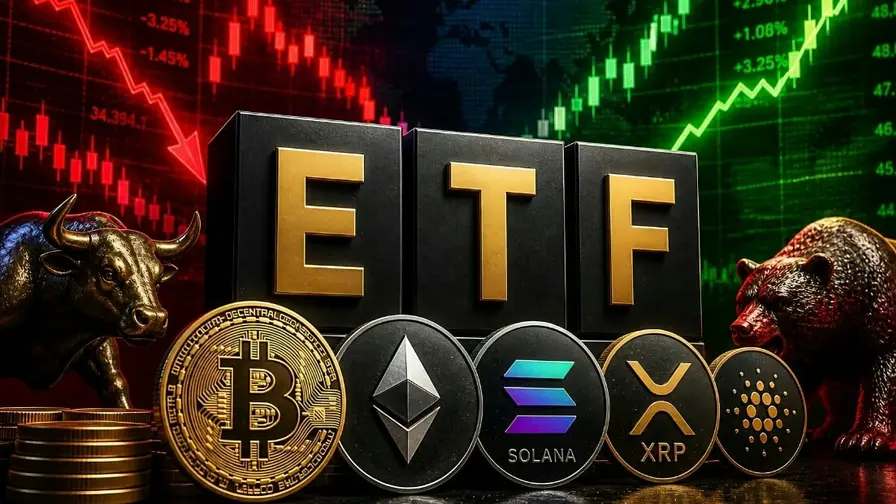 خروج ۶۱۰.۷ میلیون دلار از ETFهای رمزنگاری آمریکا
